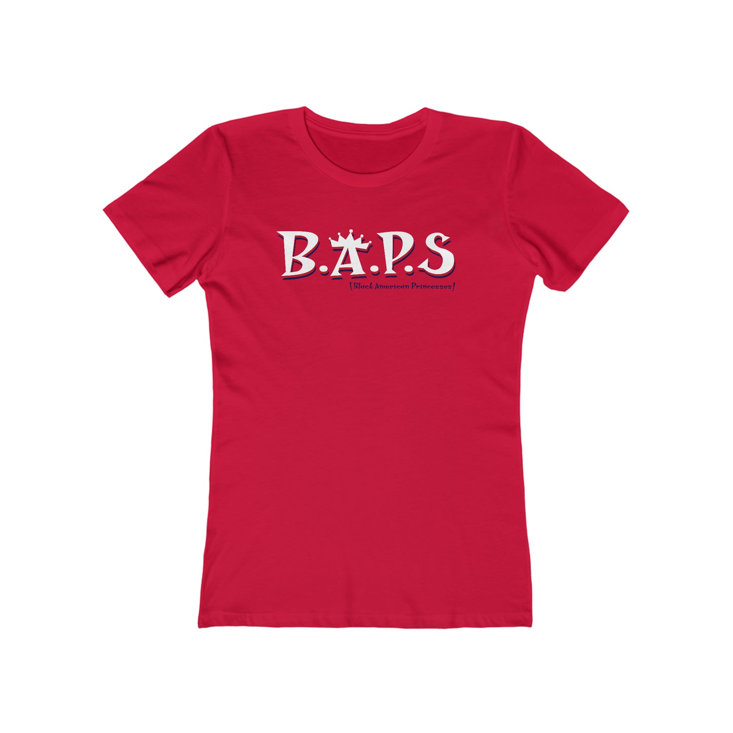 Black American Princesses Women's Tee - Red