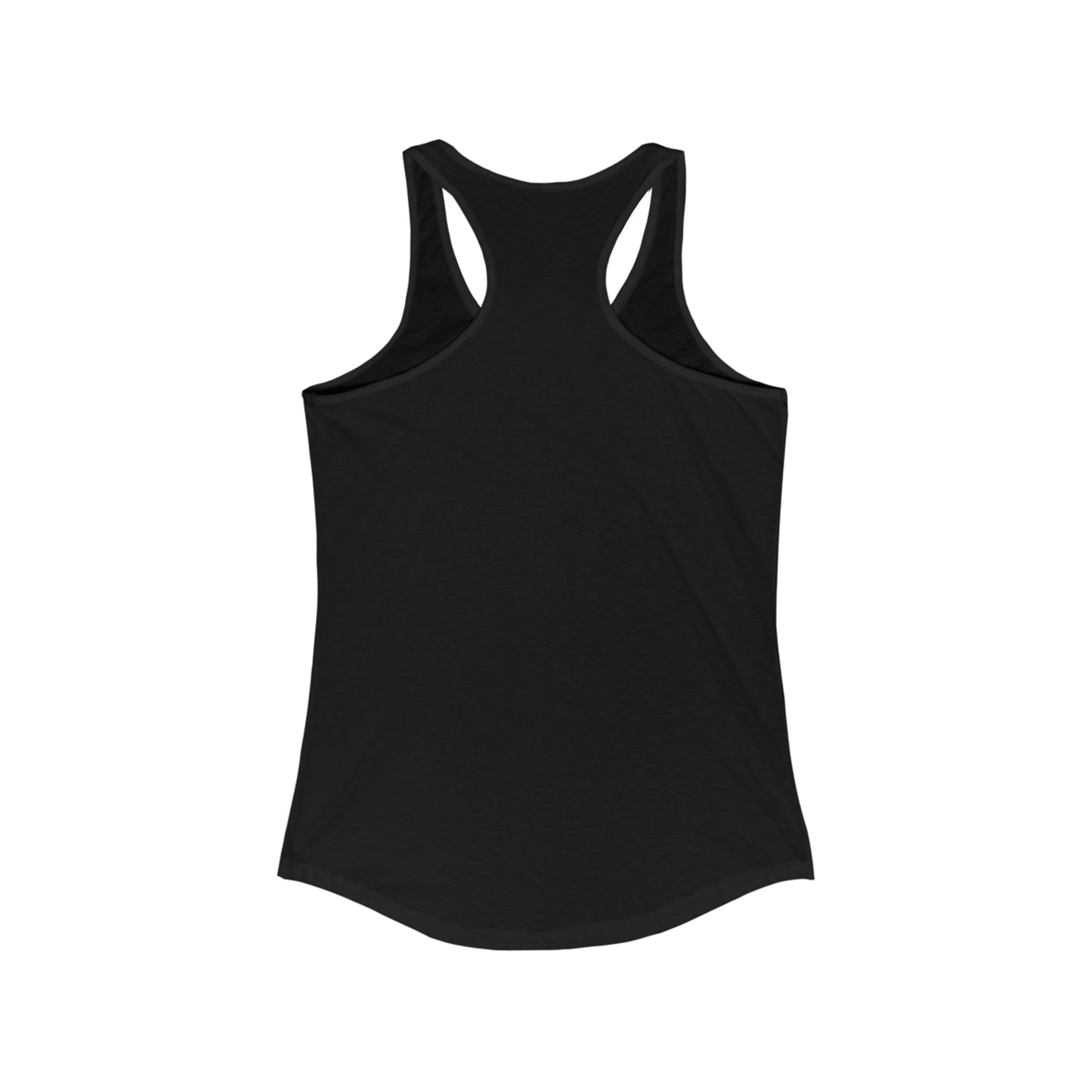 Regular Black Women's Racerback Tank Top - Black