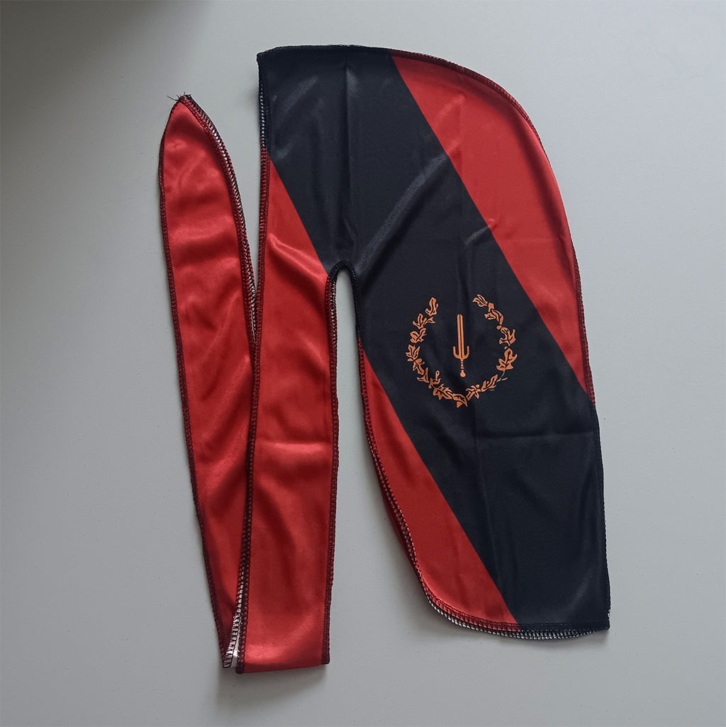 Black American Heritage Flag Classic Silky Durag
