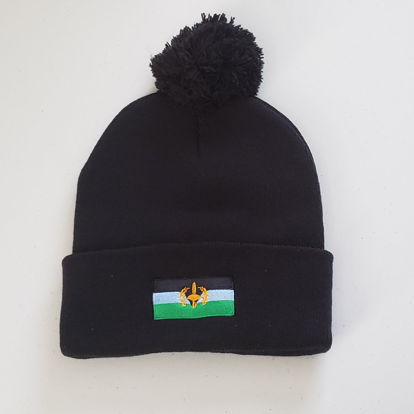 Gullah Geechee Flag Pom-Pom Beanie