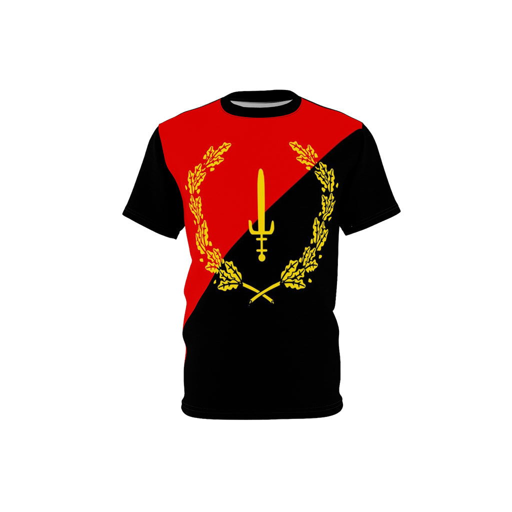 Black American Heritage Flag All Over Tee - Multi