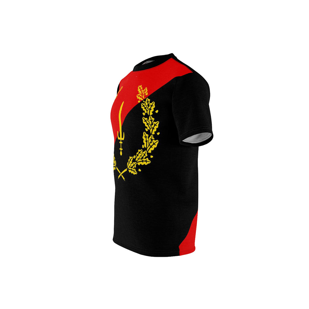 Black American Heritage Flag All Over Tee - Multi