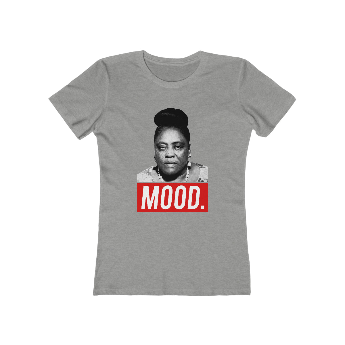 Fannie Lou Mood Women's Tee - Heather Grey