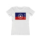 Juneteenth Flag Women's Tee - White