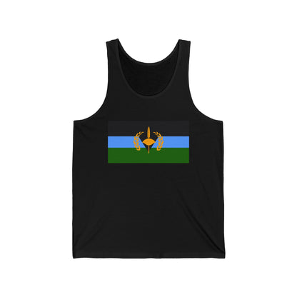 Gullah Geechee Flag Tank Top - Black