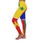 Louisiana Creole Flag Women's Leggings