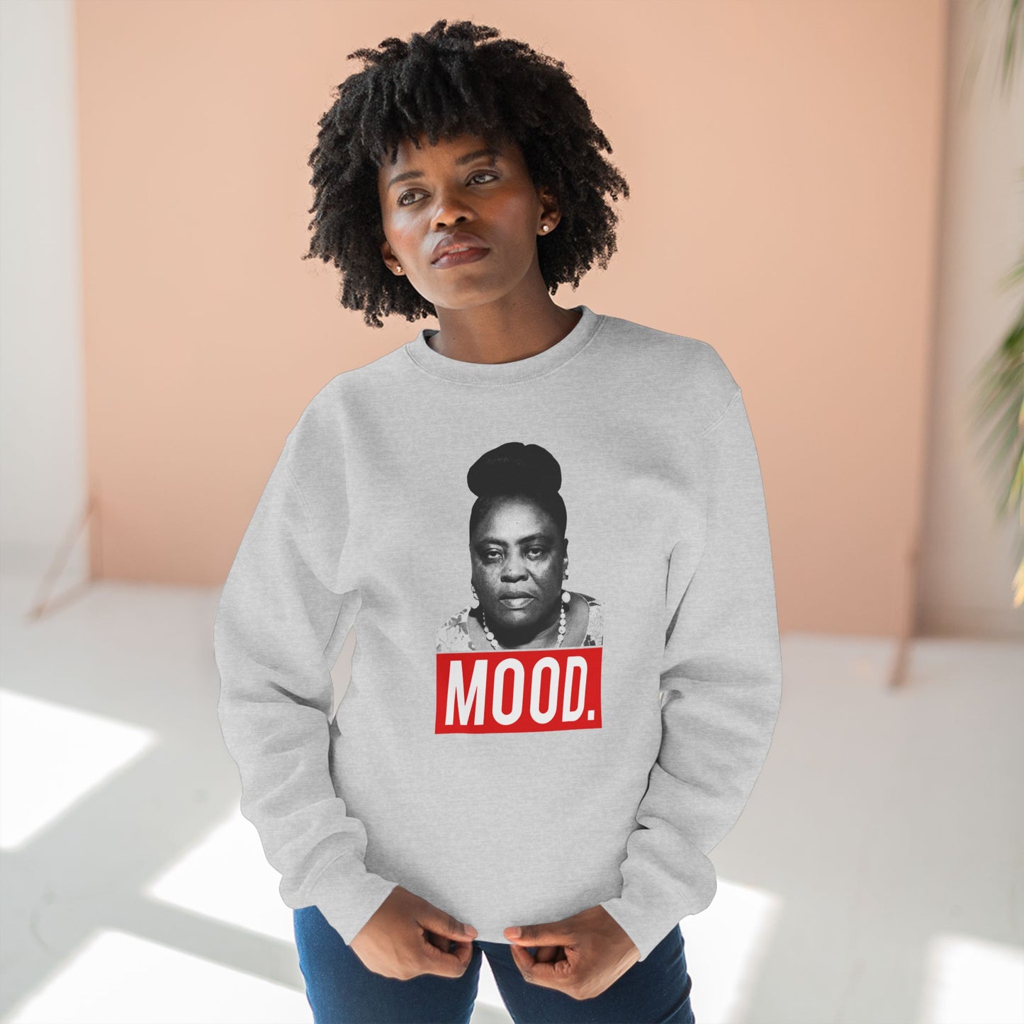 Fannie Lou Mood Women's Sweatshirt - Heather Grey