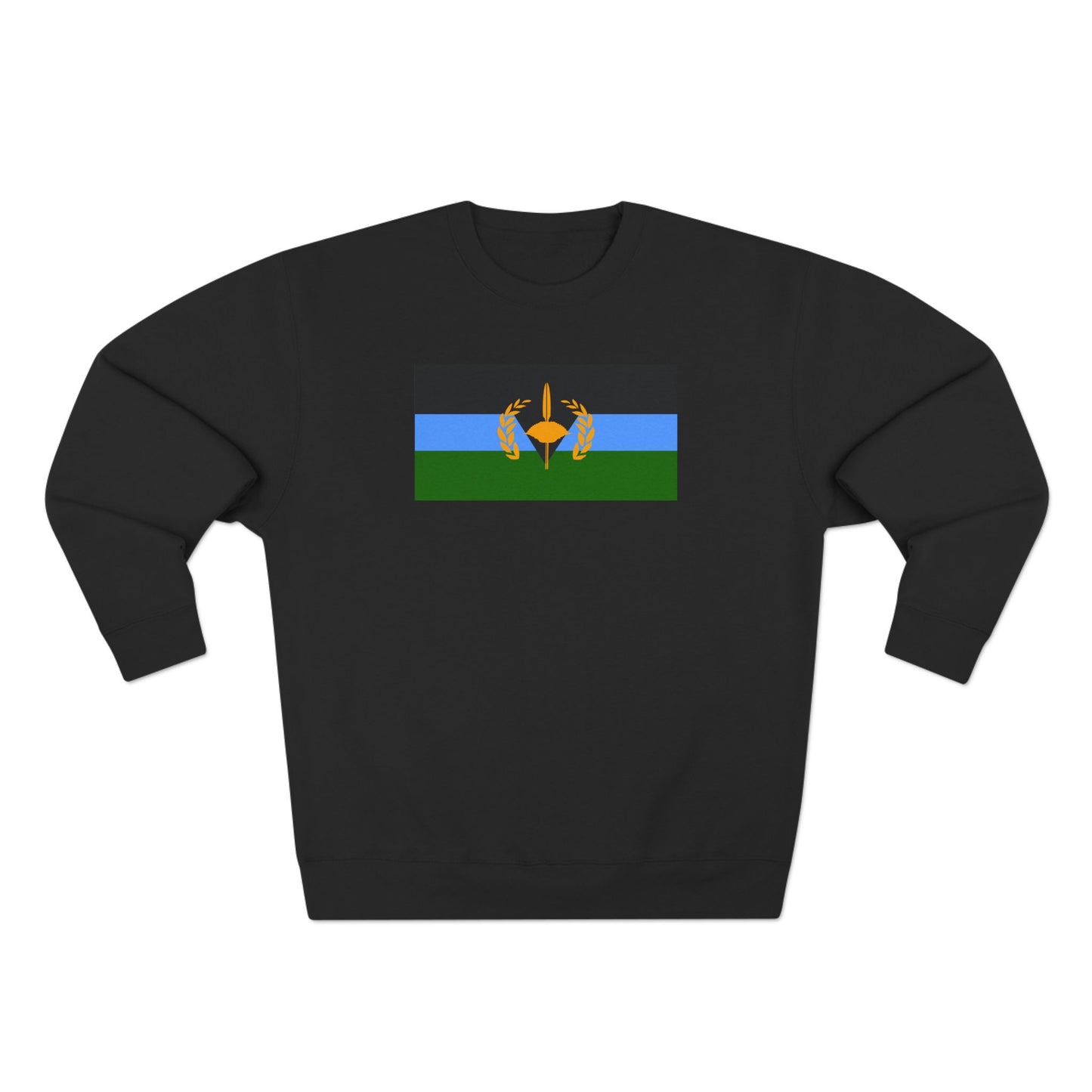 Gullah Geechee Flag Women's Sweatshirt - Black