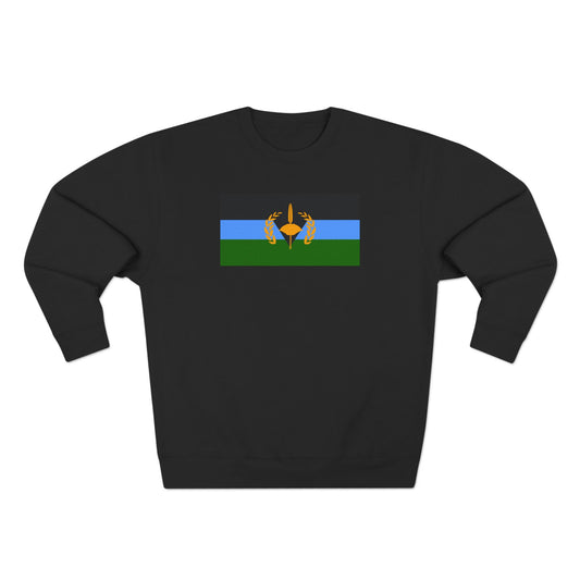 Gullah Geechee Flag Women's Sweatshirt - Black