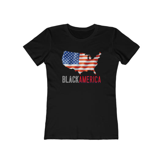Black America Women's Tee - Black