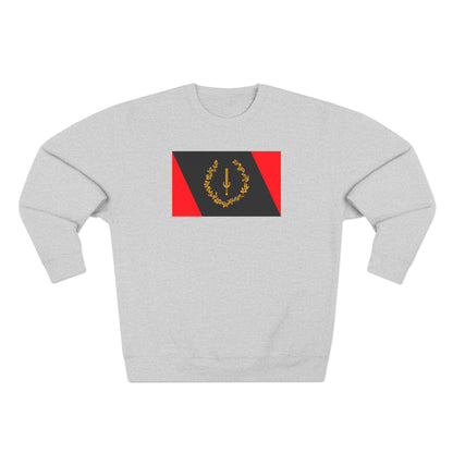 Black American Heritage Flag Classic Women's Sweatshirt - Heather Grey