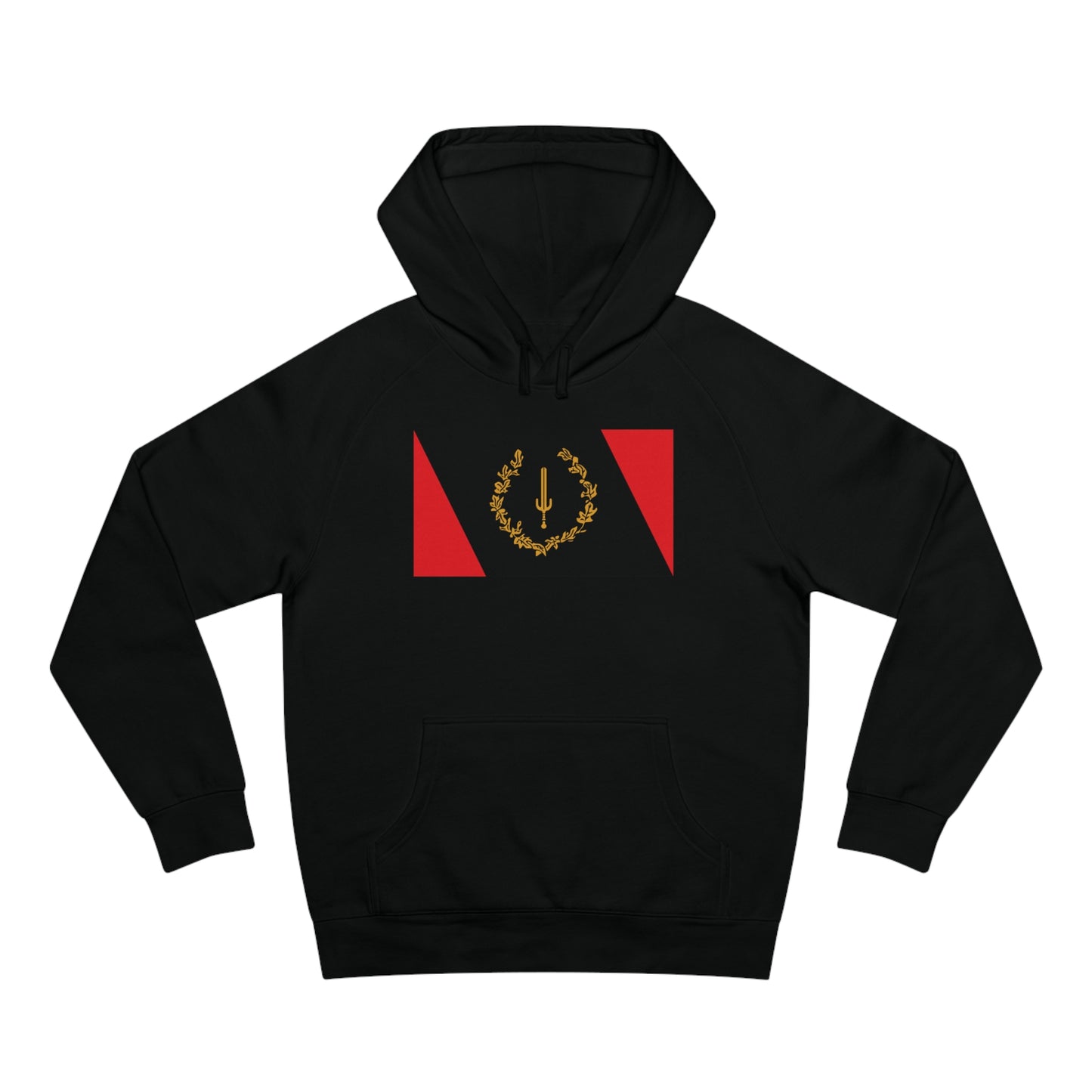 Black American Heritage Flag Classic Premium Hoodie - Black