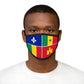 Louisiana Creole Flag Face Mask