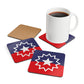 Juneteenth Flag Coaster Set