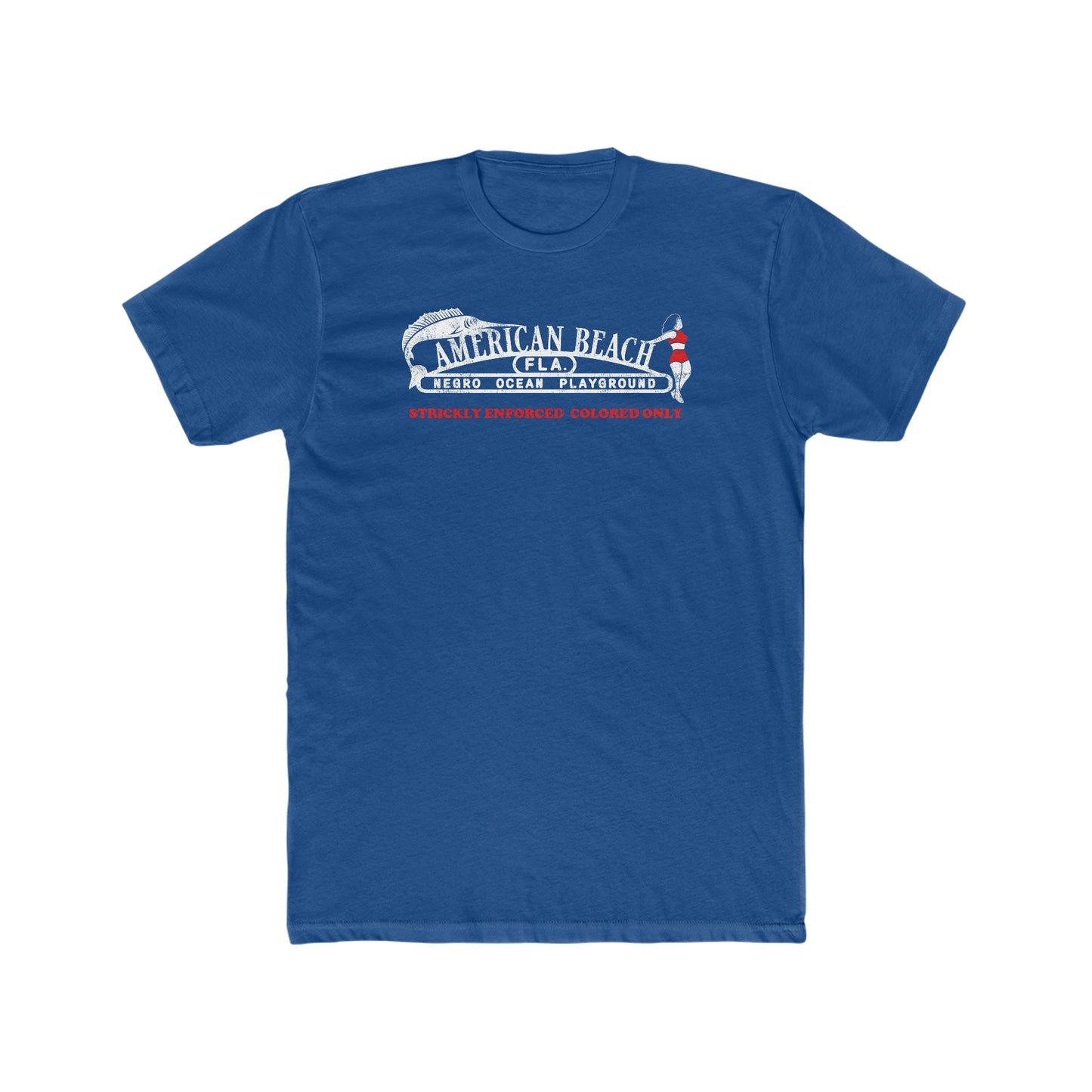 American Beach Tee - Blue