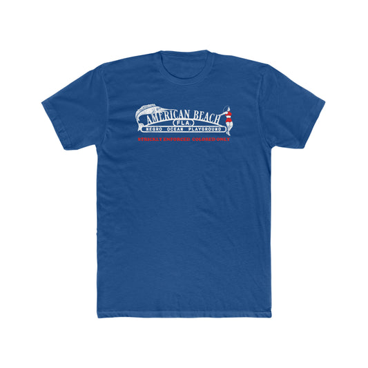 American Beach Tee - Blue
