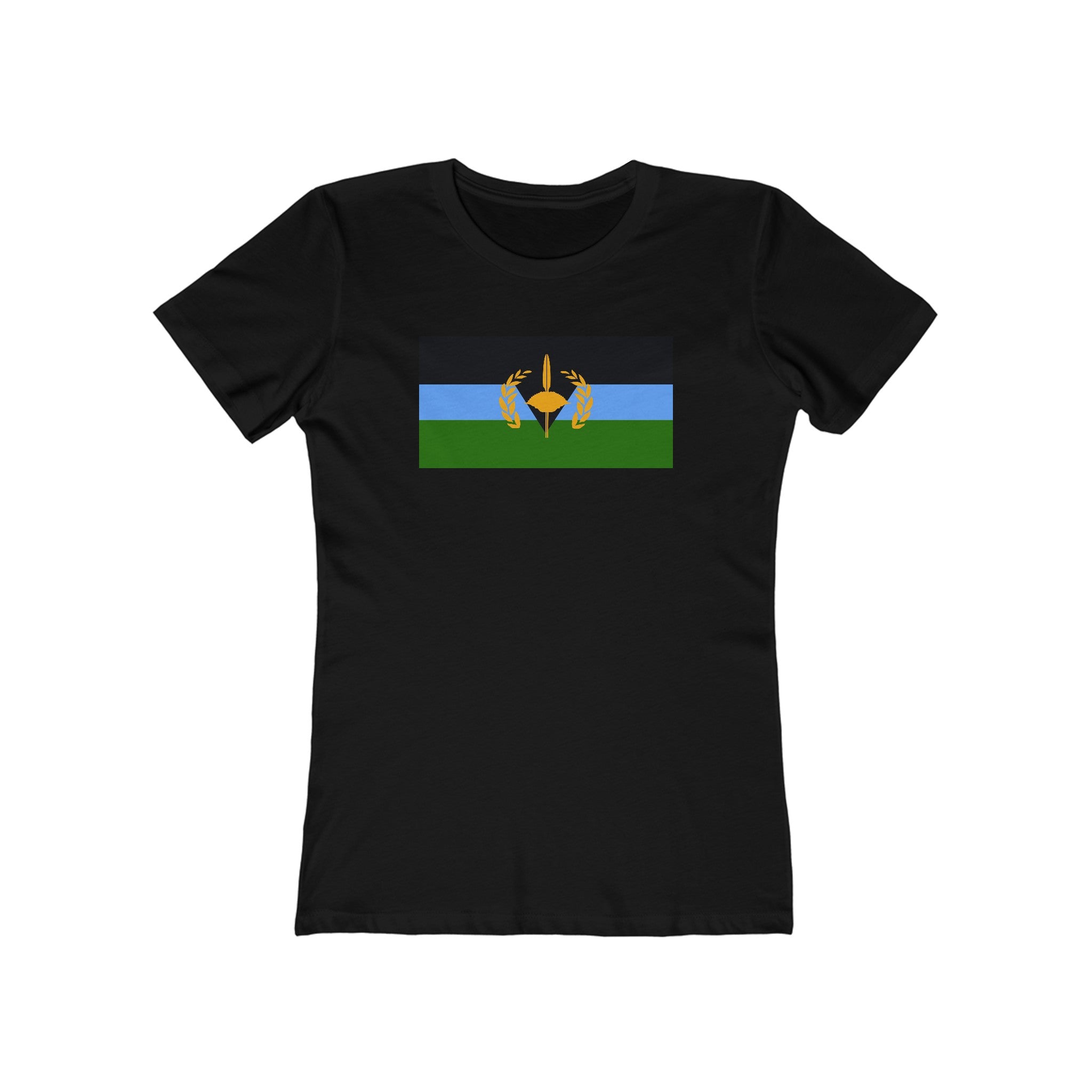 Gullah Geechee Flag Women's Tee - Black