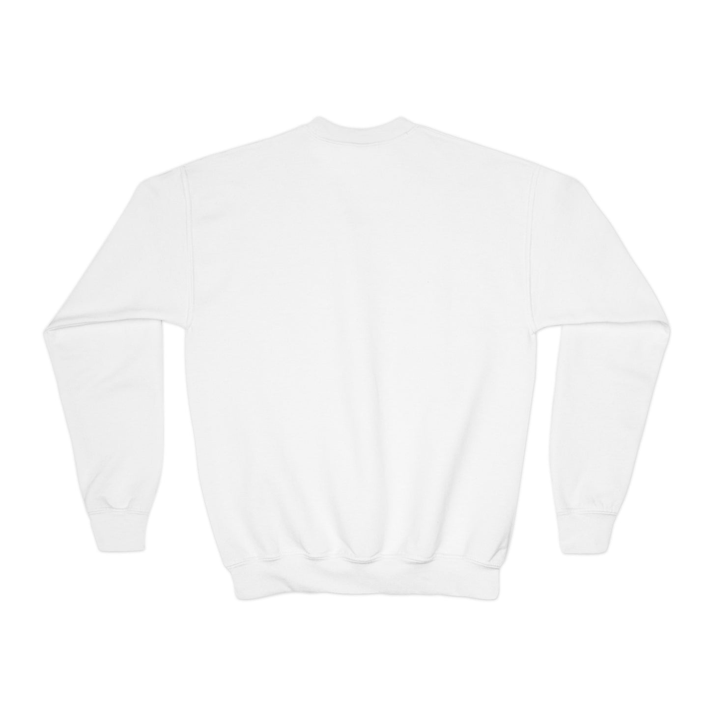 Louisiana Creole Flag Youth Sweatshirt - White