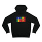 Louisiana Creole Flag Premium Women's Hoodie - Black