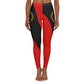 Black American Heritage Flag Classic Women's Leggings