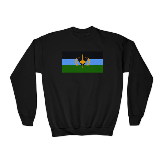 Gullah Geechee Youth Sweatshirt - Black