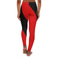 Black American Heritage Flag Classic Women's Leggings