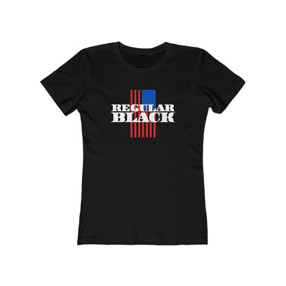 Regular Black Women's Tee - Black