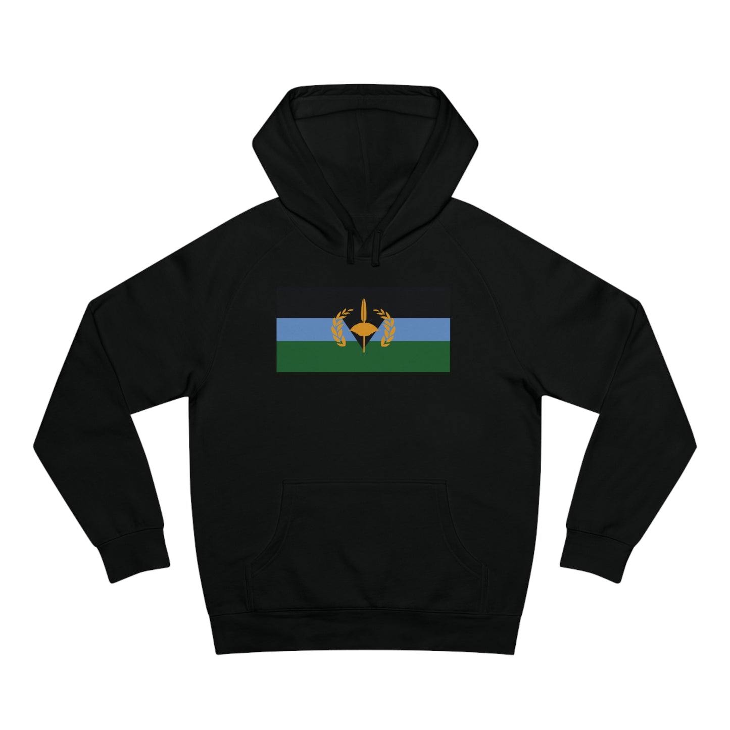 Gullah Geechee Flag Premium Hoodie - Black