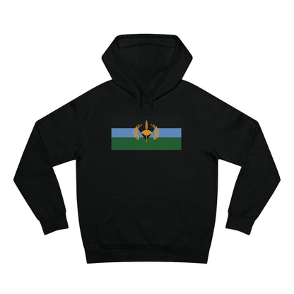 Gullah Geechee Flag Premium Hoodie - Black