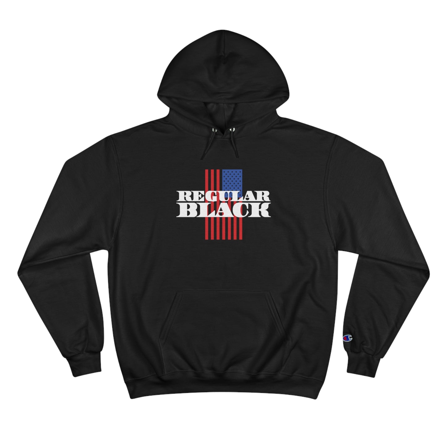 Regular Black Premium Hoodie - Black