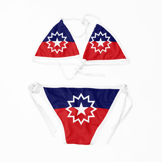 Juneteenth Flag Bikini Set