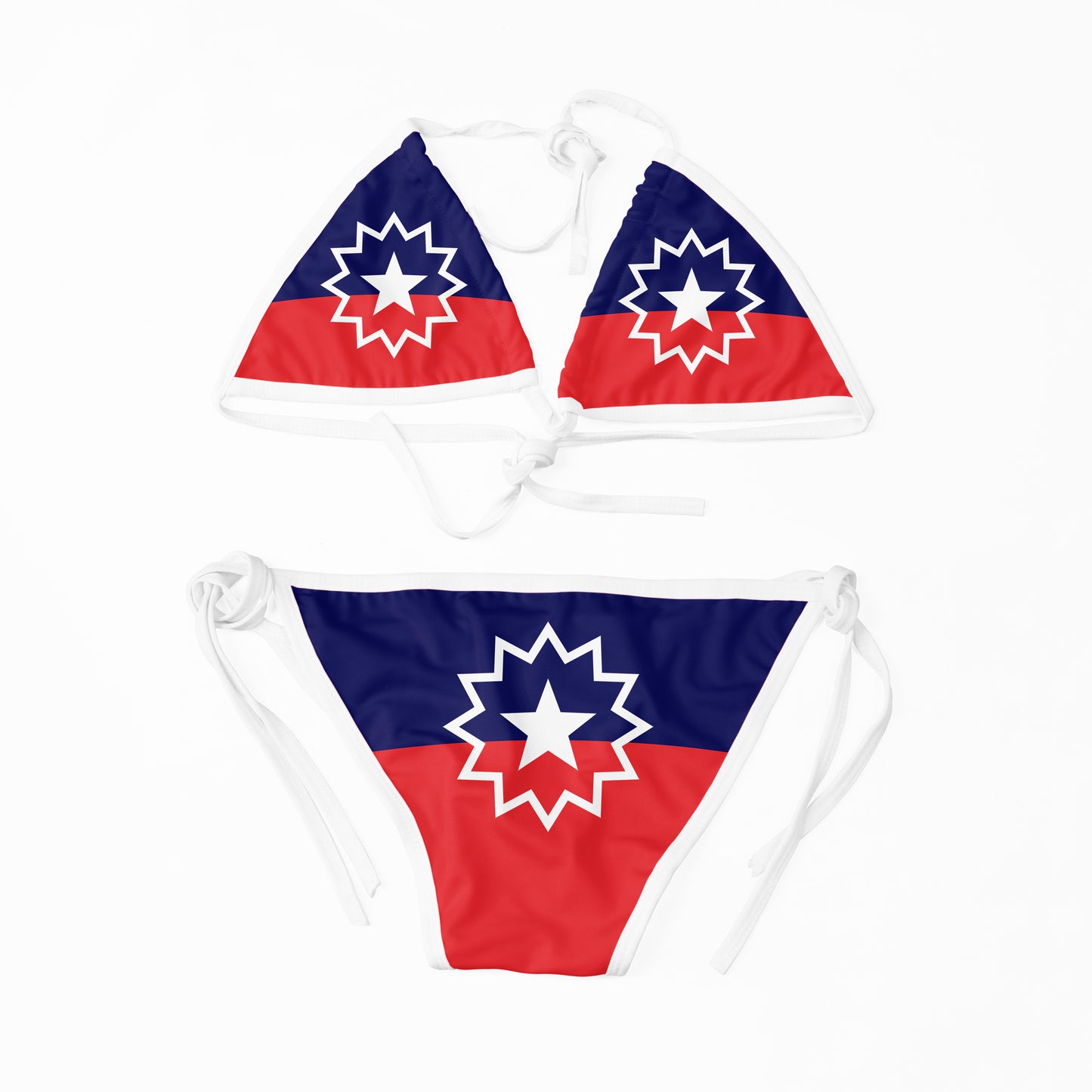 Juneteenth Flag Bikini Swimsuit