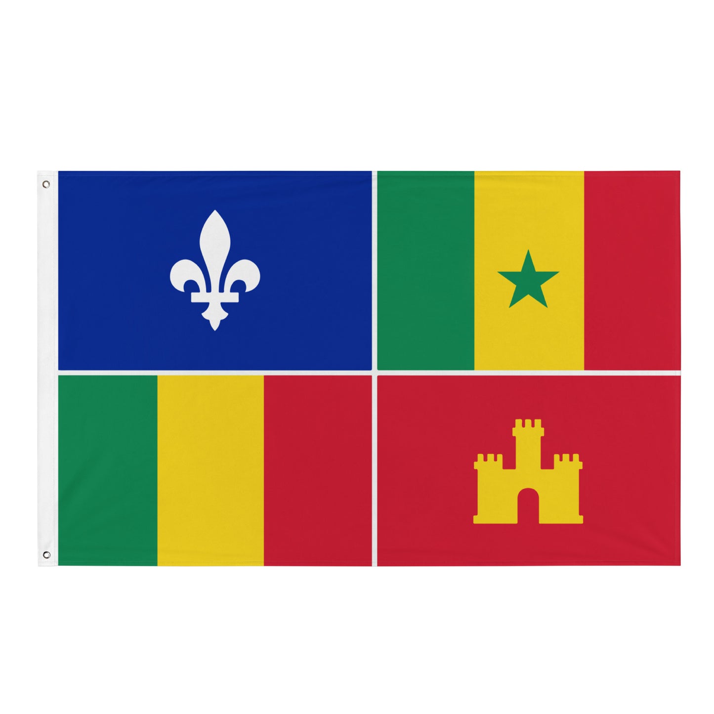 Louisiana Creole Flag