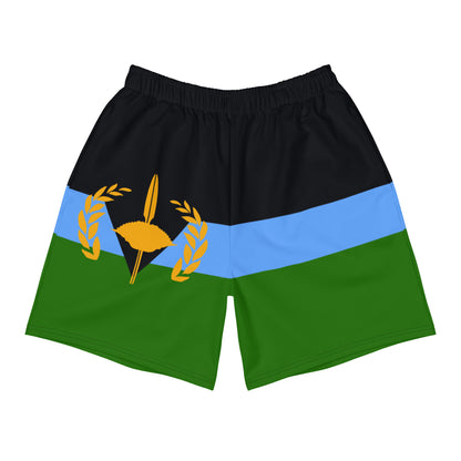 Gullah Geechee Flag Men's Athletic Shorts