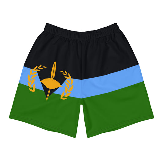 Gullah Geechee Flag Men's Athletic Shorts