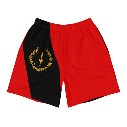 Black American Heritage Flag Classic Men's Athletic Shorts