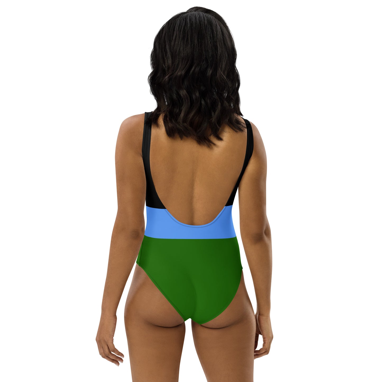 Gullah Geechee Flag One-Piece Swimsuit