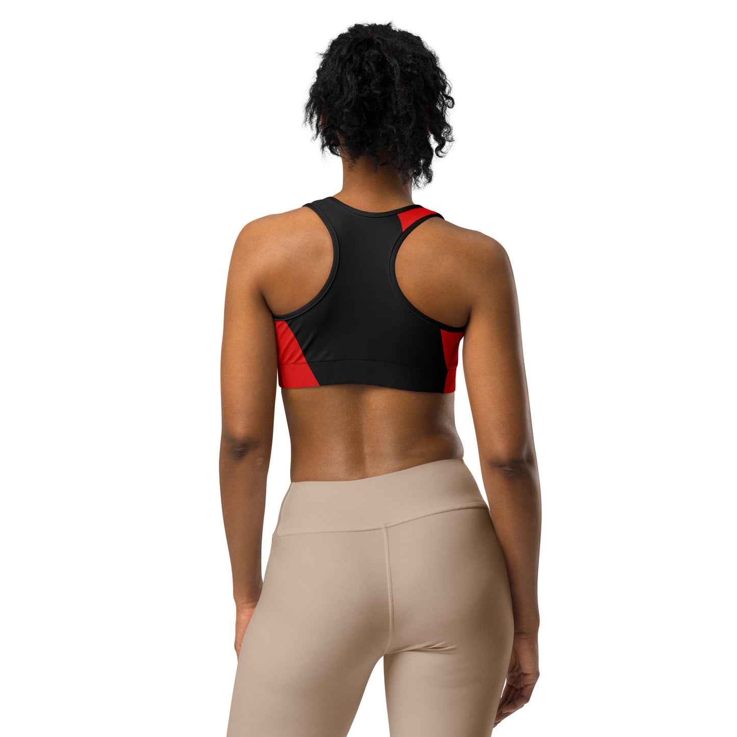 Black American Heritage Flag Classic Sports Bra