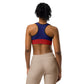 Juneteenth Flag Sports Bra