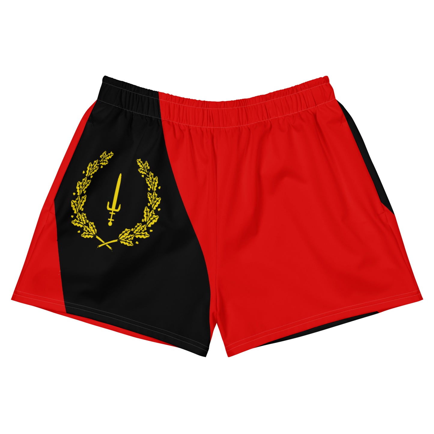 Black American Heritage Flag Women’s Athletic Shorts