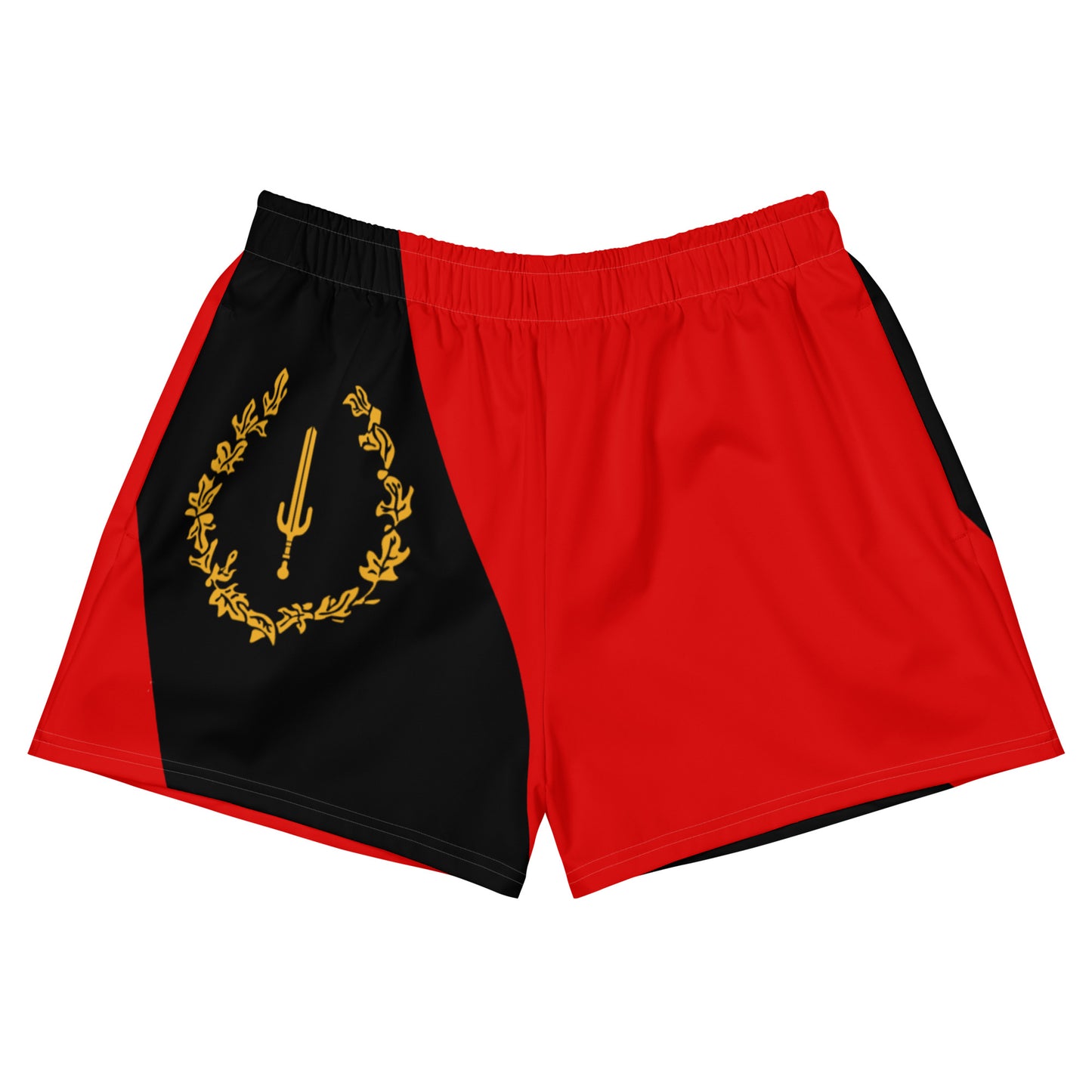 Black American Heritage Flag Women’s Classic Athletic Shorts