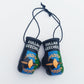 Gullah Geechee Flag Hanging Mini Boxing Gloves