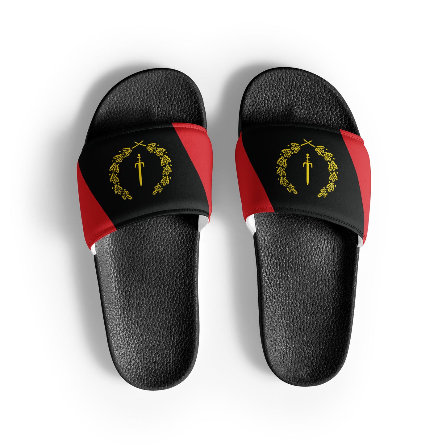 Black American Heritage Flag Women's Slides