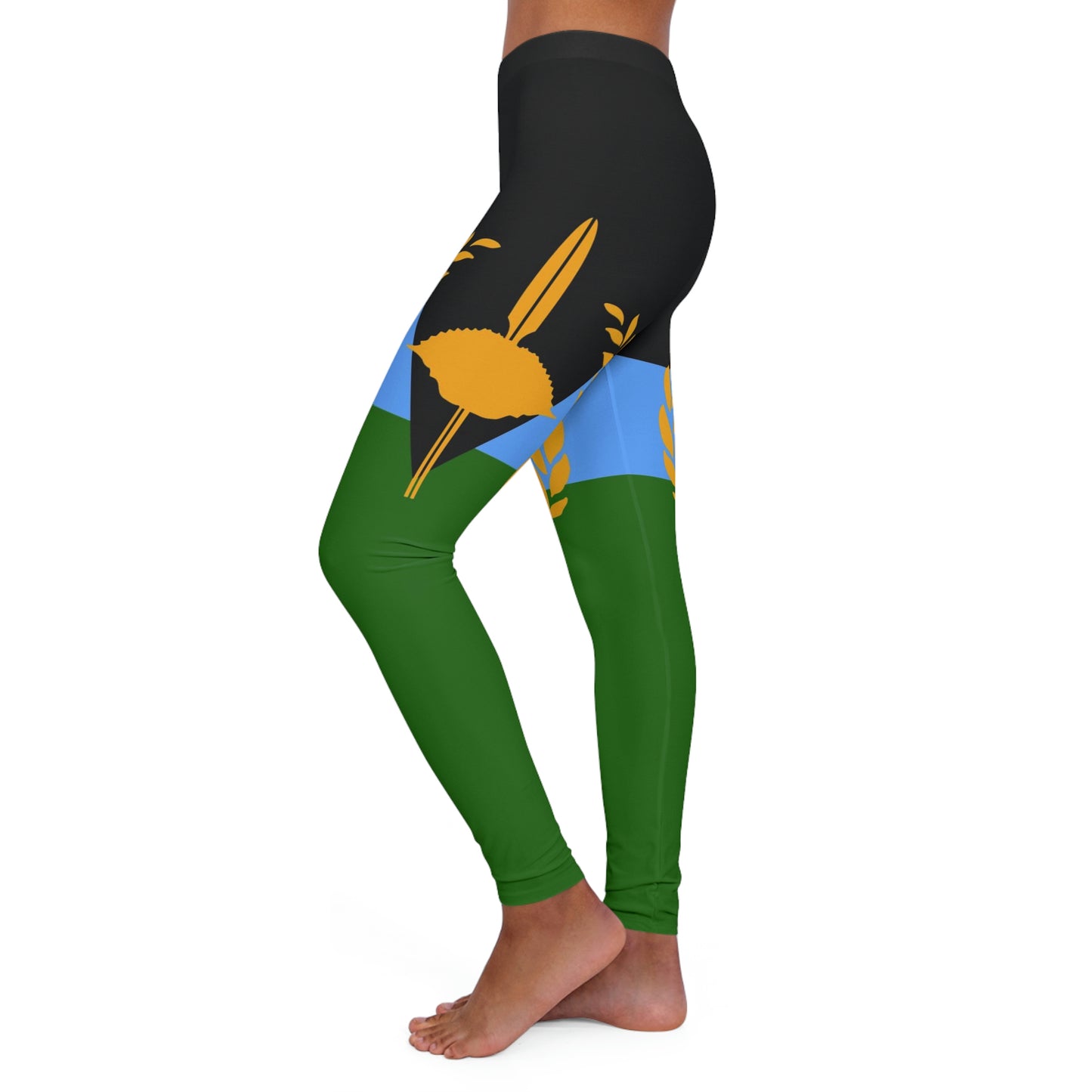 Gullah Geechee Flag Women's Leggings