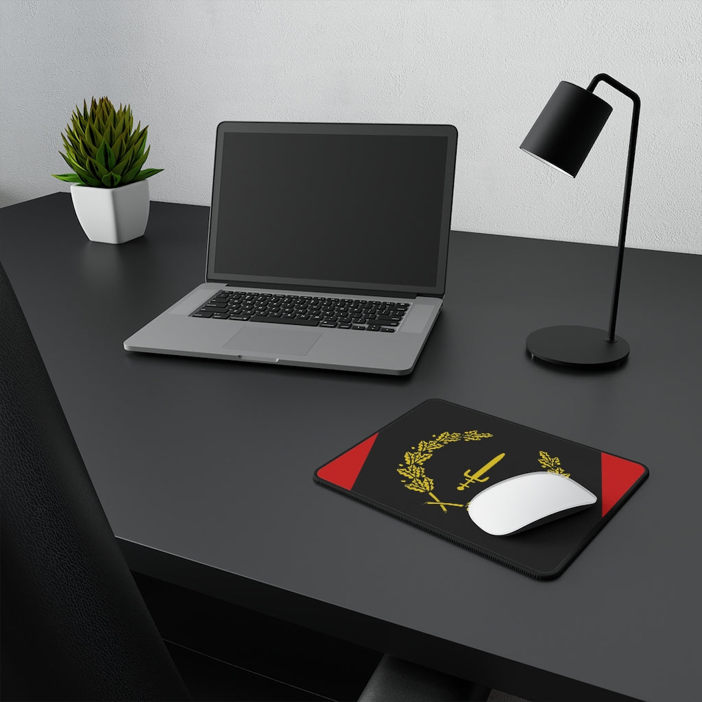 Black American Heritage Flag Mouse Pad