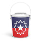Juneteenth Flag Ice Bucket w/Tongs