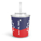 Juneteenth Flag Ice Bucket w/Tongs