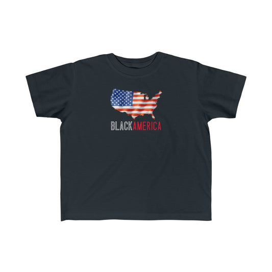 Black America Toddler Tee