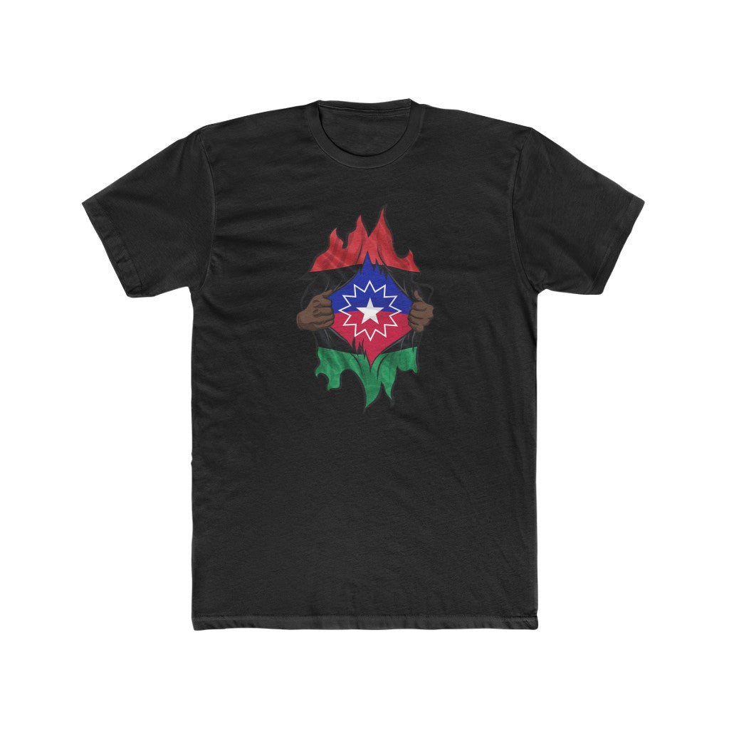 Juneteenth Flag Reveal Tee - Black