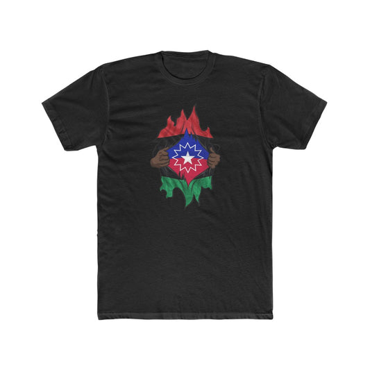 Juneteenth Flag Reveal Tee - Black